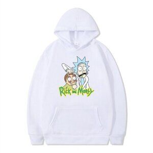 Rick and Morty Hoodies Graphic Print Sweatshirts for Men and Women
